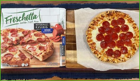 How do I cook a store bought frozen pizza