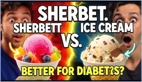 Is sherbet better than ice cream?
