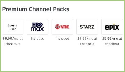 What channels are included in optimum silver package