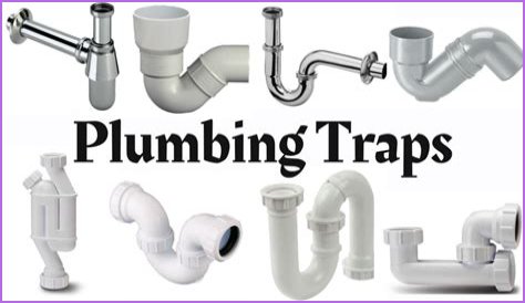 What is a plumbing trap and why is it important?