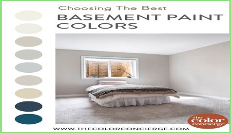 What is the best paint color for basement?