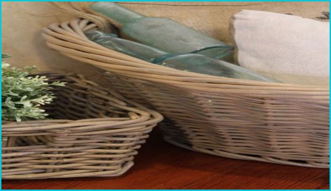 What is the best paint to use on wicker baskets?